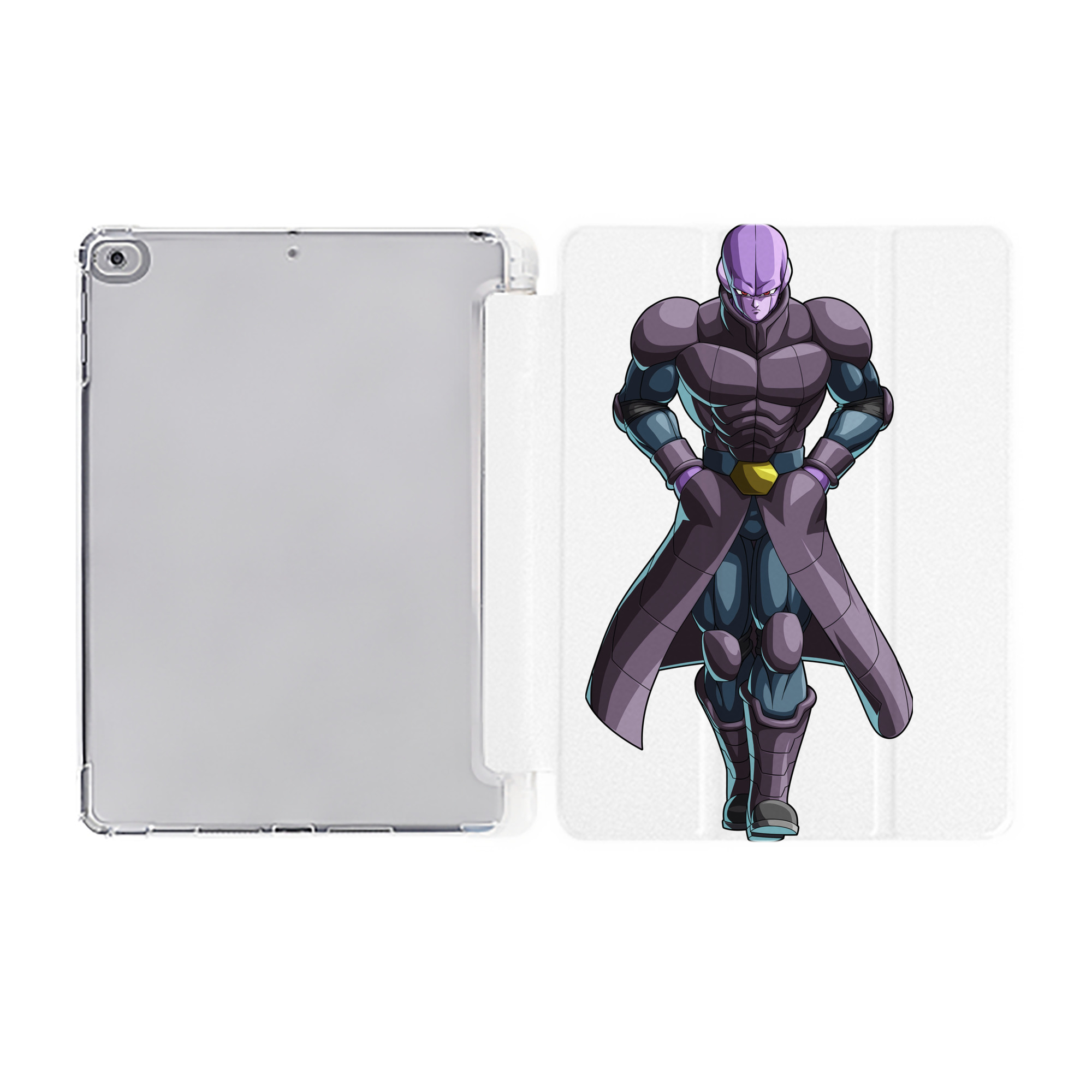 （画像用） ドラゴンボール DRAGON BALL IPad ケース ペン収納付き 三つ折りスタンド PUレザー×シリコン 対応機種9.5/10.5/10.9インチ